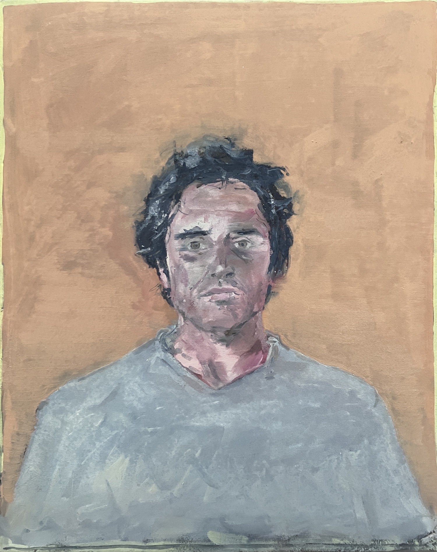 Self-Portrait, Oil on Canvas, 50x40cm. 2025